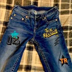 True religion size 12 jeans worn once